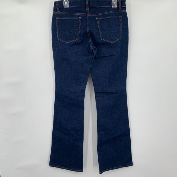 DAISY FUENTES Moda Dark Wash Indigo Jeans Boot Cut - Picture 4 of 5